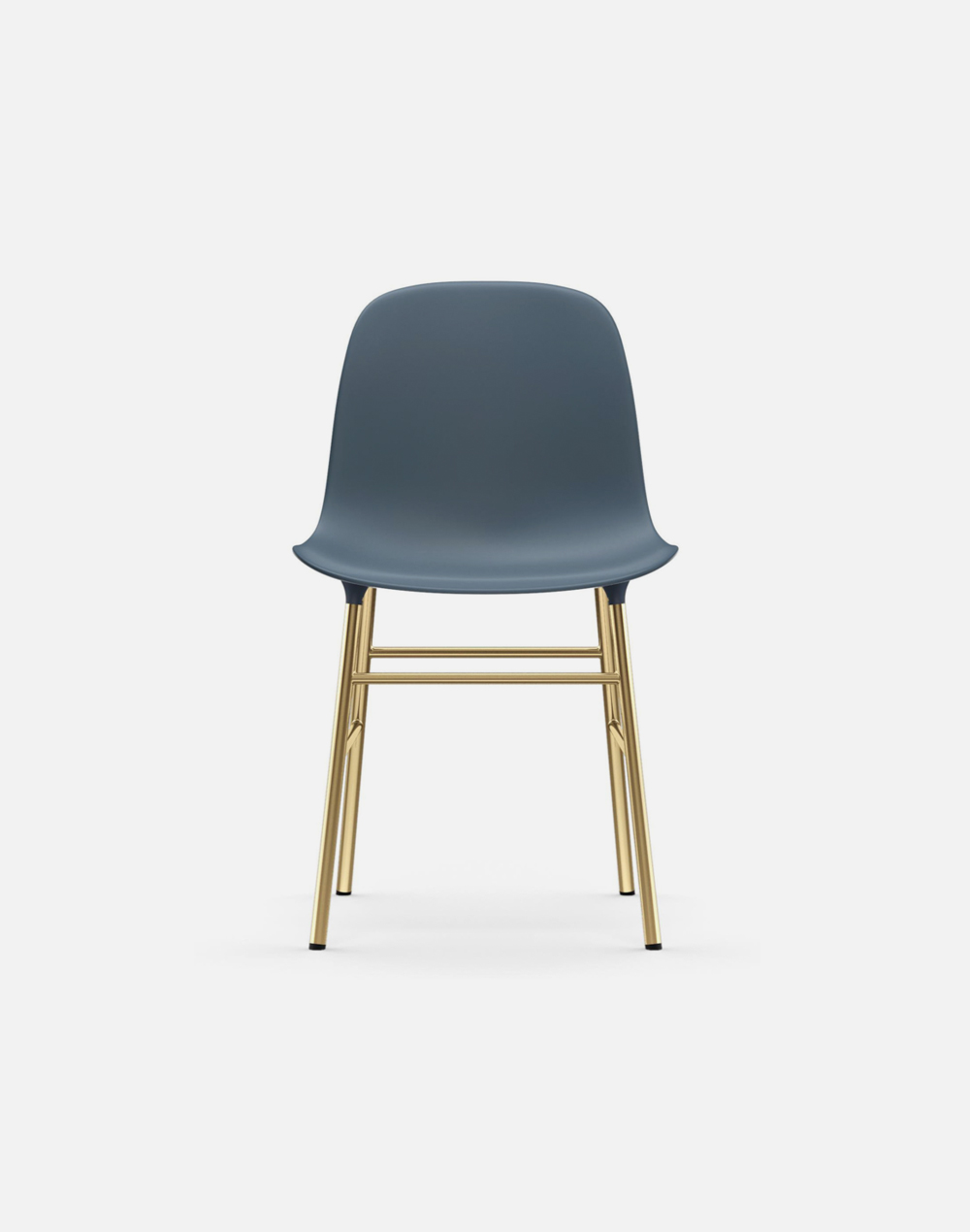 Form Chair Brass Base